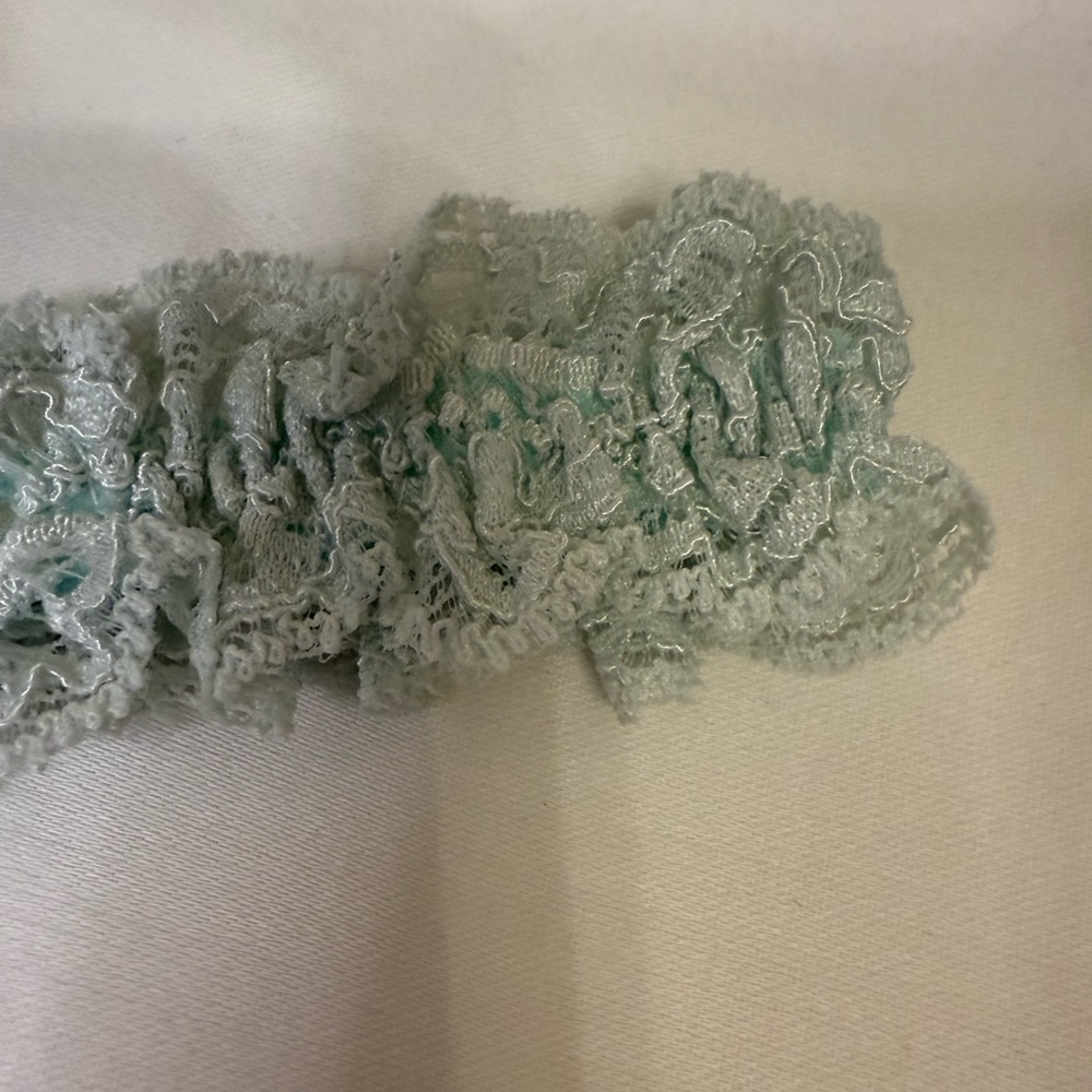 We are HAH One and Done Garter in Something Blue One Size - Picture 2 of 5